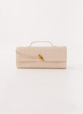 Riona Clutch Bag Ivory 3 Peppermayo