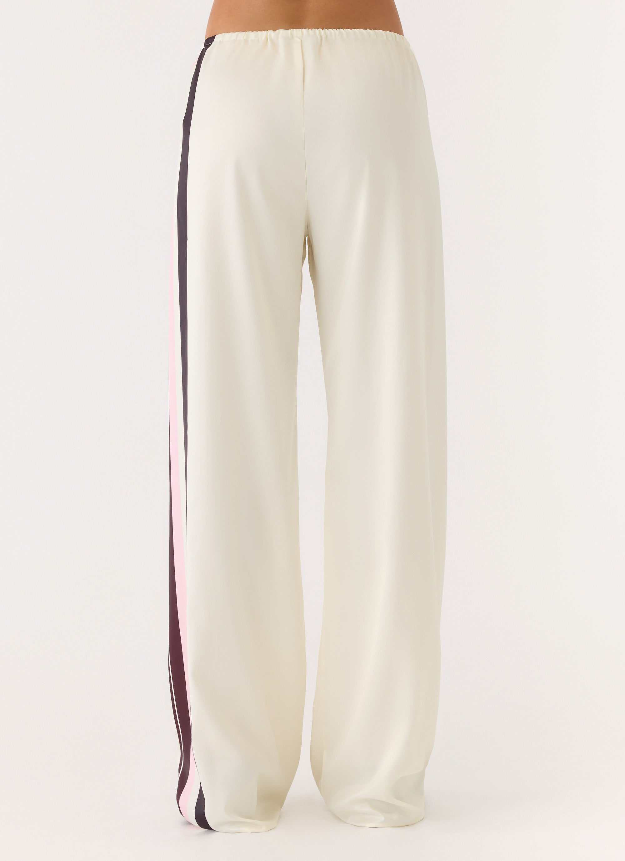 Deacon Low Rise Pants - Bloom Stripe